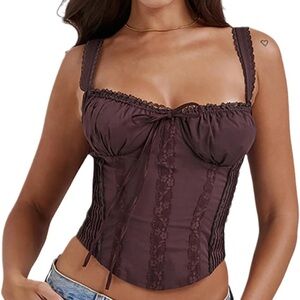 Sexy corset top